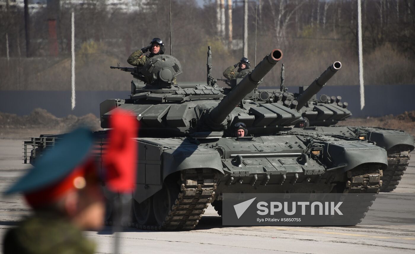 Russia Parade Rehearsal