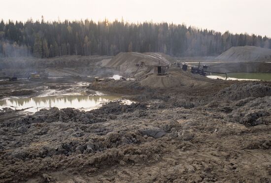 Gold mining in Russia
