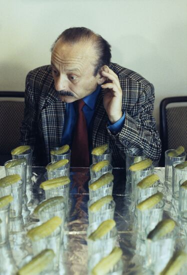 Faceted table-glass festival