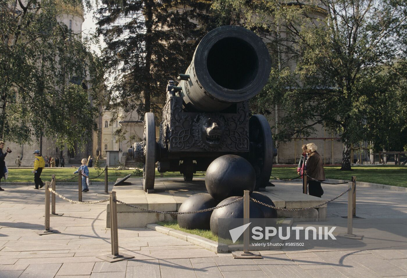 Tsar Cannon in Moscow Kremlin