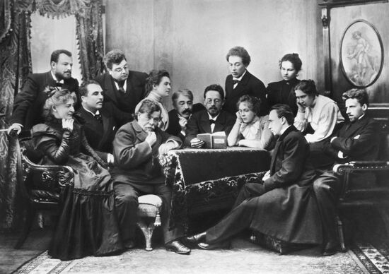 Author Anton Chekhov reads Seagull