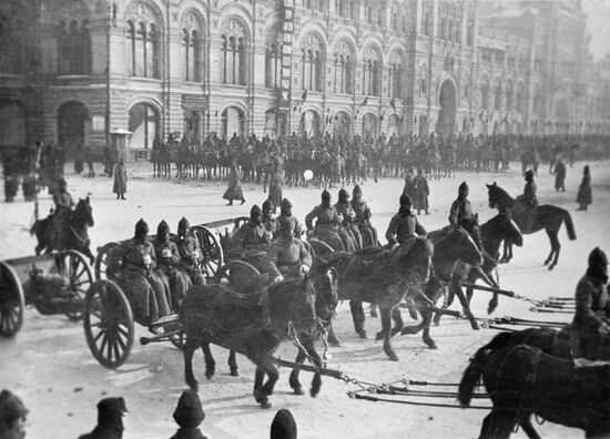 Military parade on Red Square