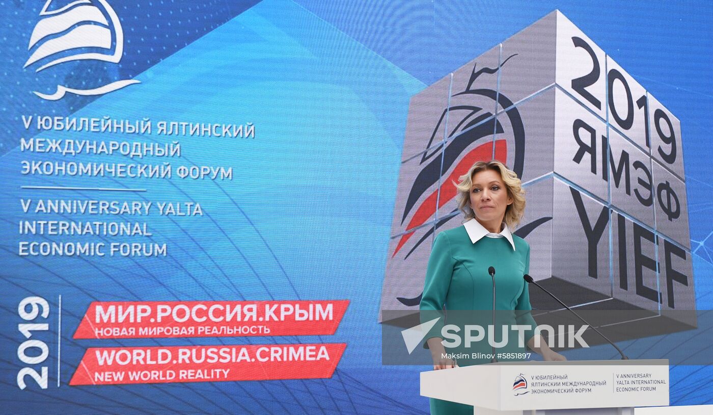 Russia Zakharova Briefing