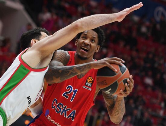 Russia Basketball Euroleague CSKA - Baskonia