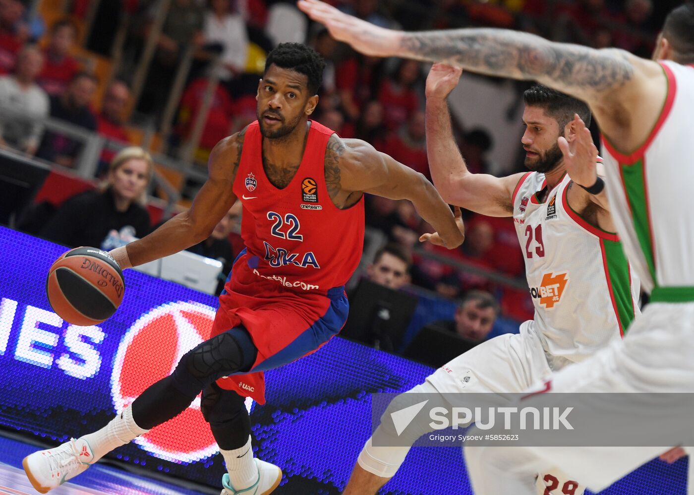 Russia Basketball Euroleague CSKA - Baskonia