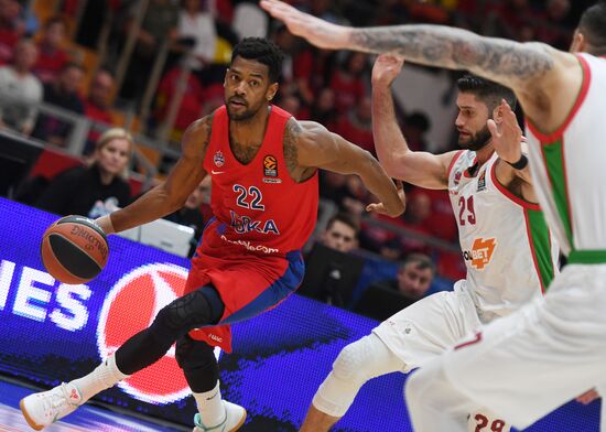 Russia Basketball Euroleague CSKA - Baskonia