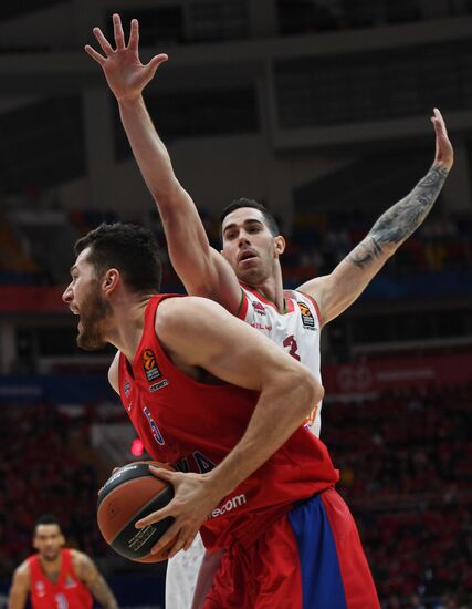 Russia Basketball Euroleague CSKA - Baskonia