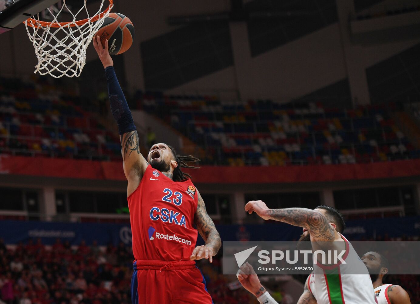 Russia Basketball Euroleague CSKA - Baskonia