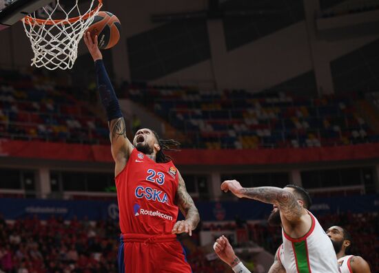 Russia Basketball Euroleague CSKA - Baskonia