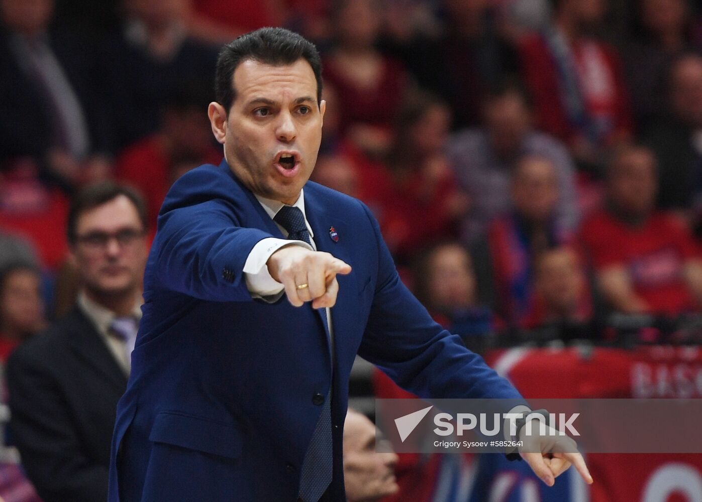Russia Basketball Euroleague CSKA - Baskonia