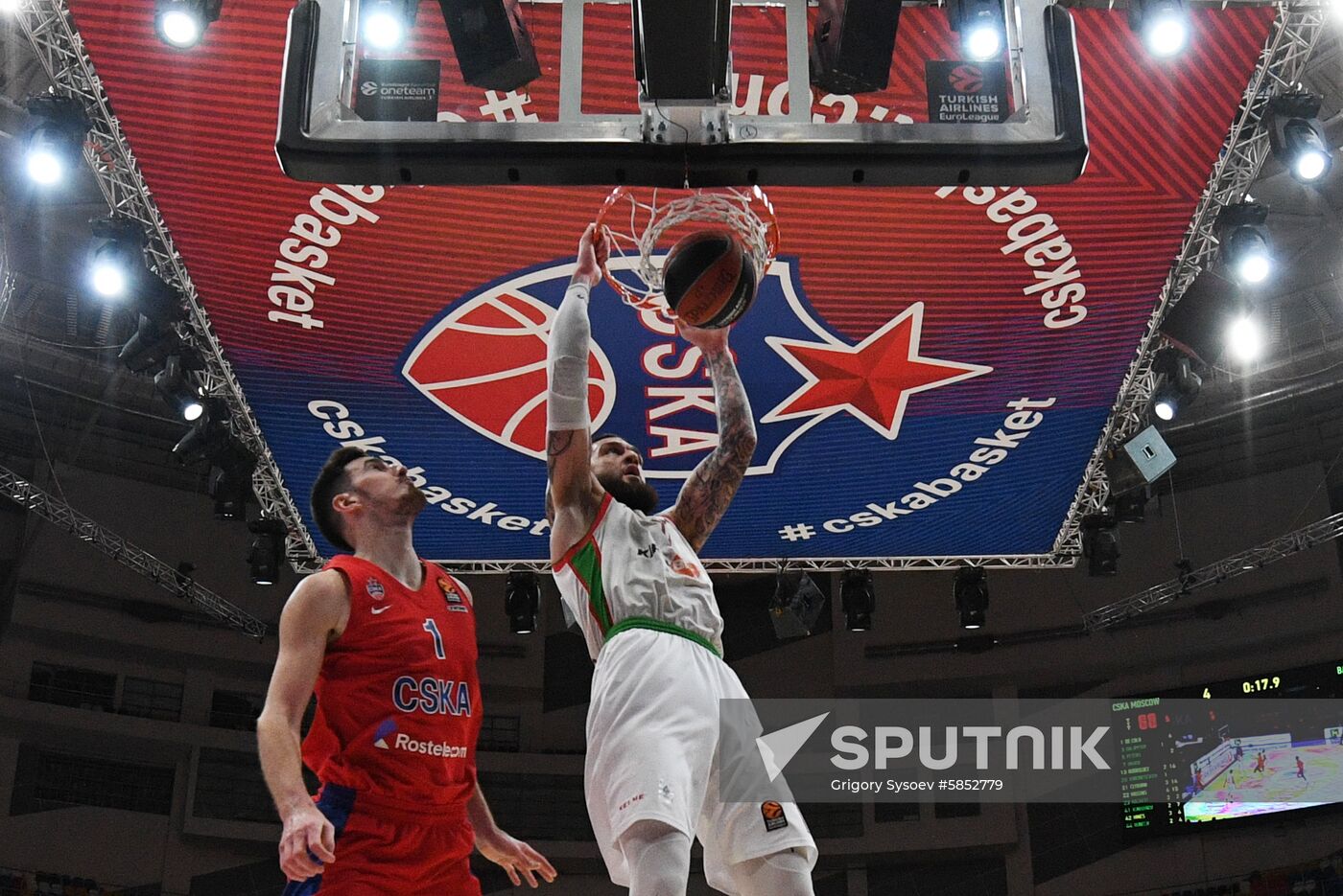 Russia Basketball Euroleague CSKA - Baskonia