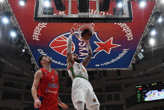 Russia Basketball Euroleague CSKA - Baskonia