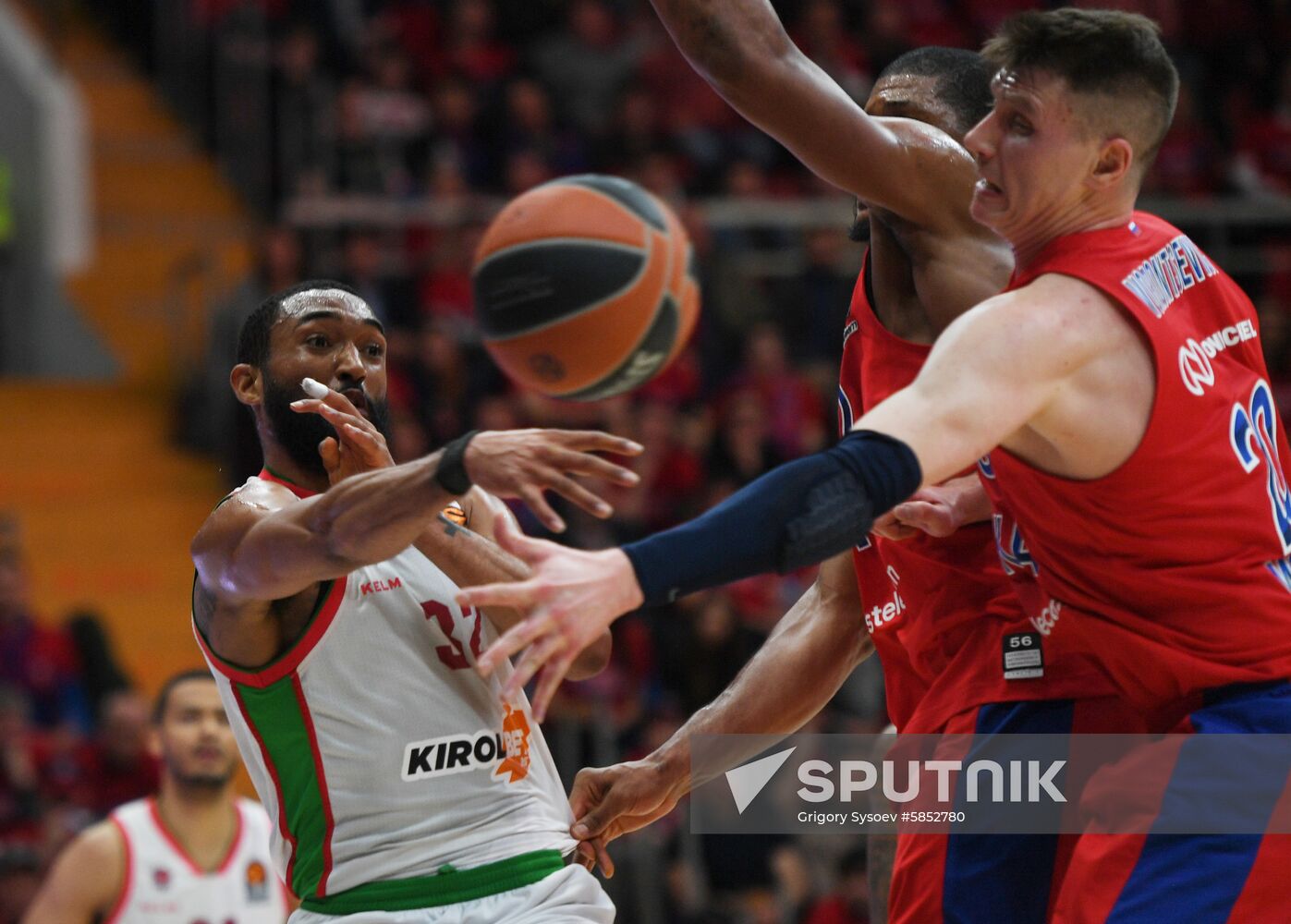 Russia Basketball Euroleague CSKA - Baskonia