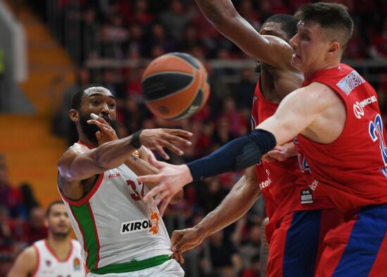 Russia Basketball Euroleague CSKA - Baskonia