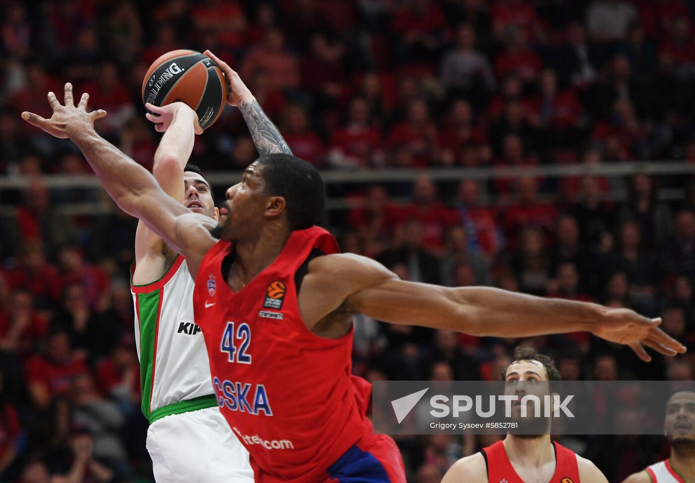 Russia Basketball Euroleague CSKA - Baskonia