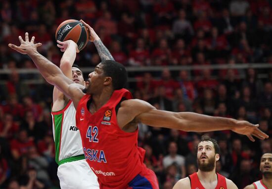 Russia Basketball Euroleague CSKA - Baskonia