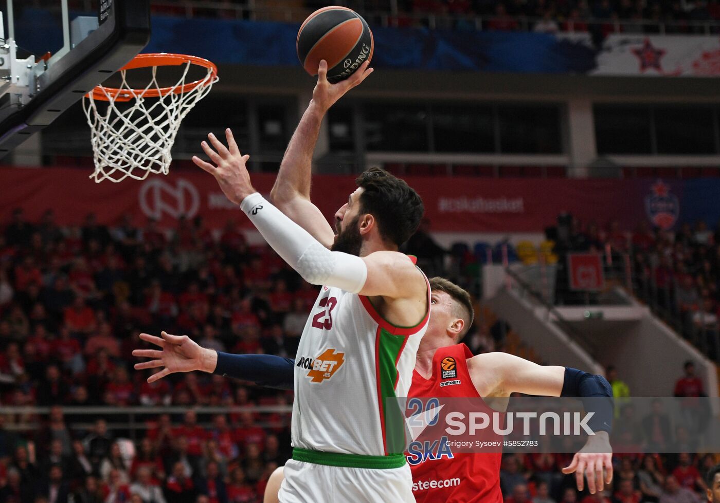 Russia Basketball Euroleague CSKA - Baskonia