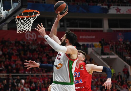 Russia Basketball Euroleague CSKA - Baskonia