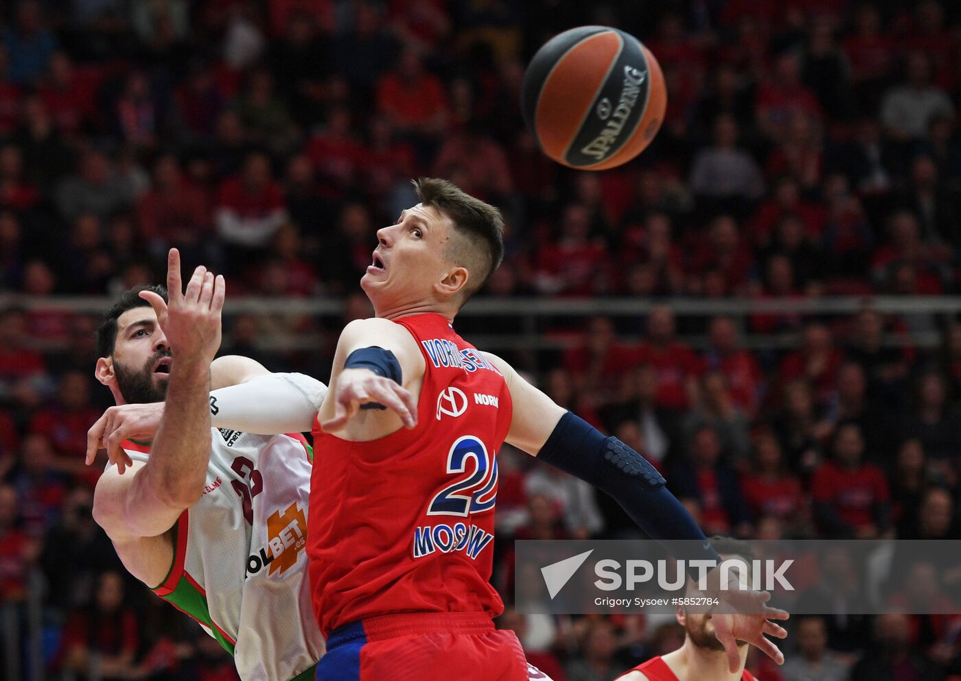 Russia Basketball Euroleague CSKA - Baskonia