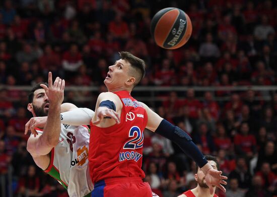 Russia Basketball Euroleague CSKA - Baskonia
