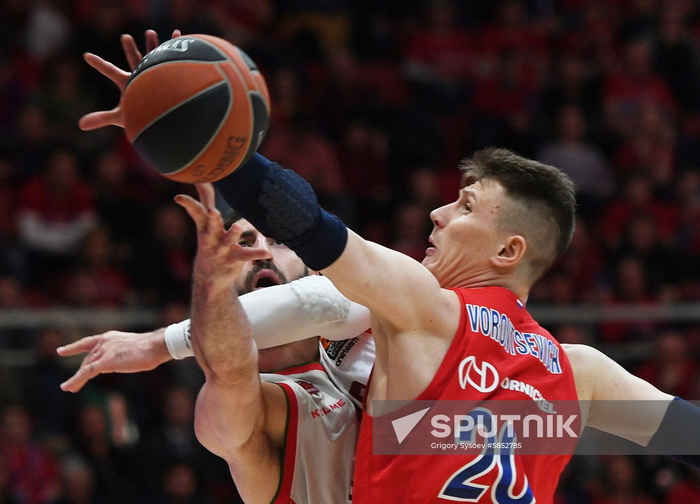 Russia Basketball Euroleague CSKA - Baskonia