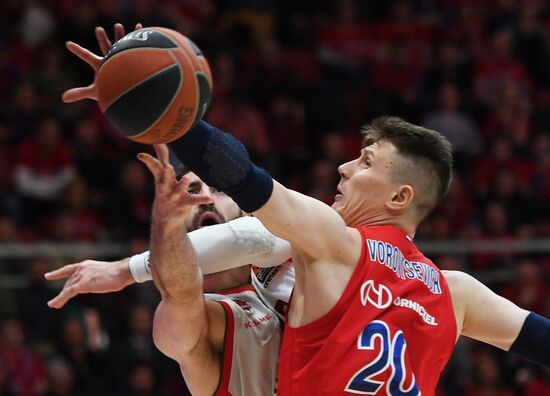 Russia Basketball Euroleague CSKA - Baskonia