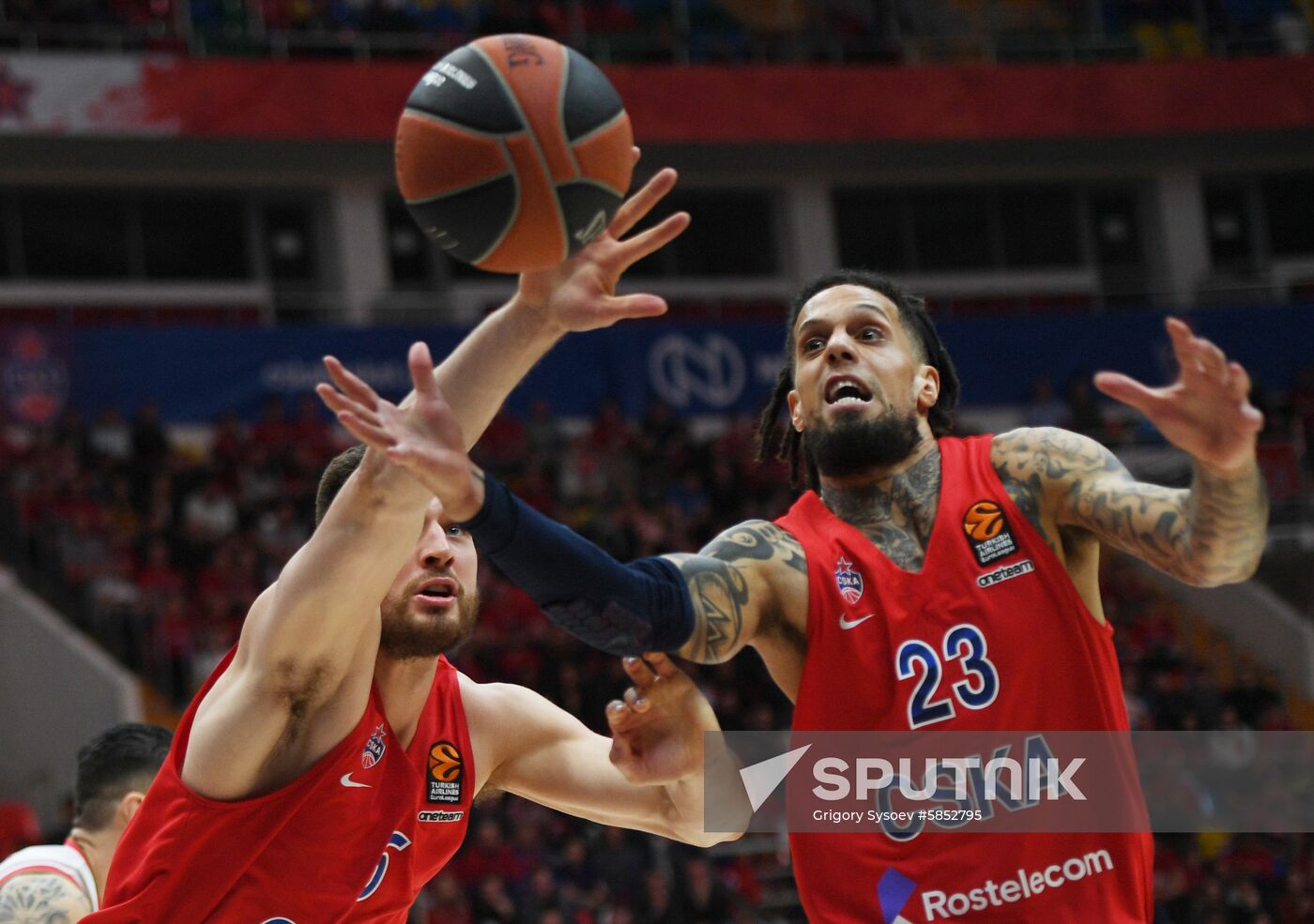 Russia Basketball Euroleague CSKA - Baskonia