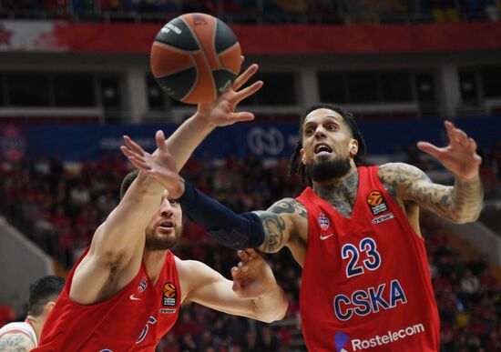 Russia Basketball Euroleague CSKA - Baskonia