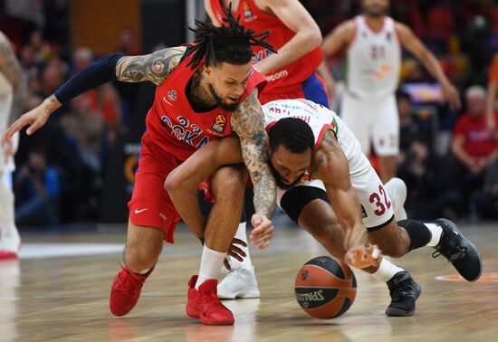 Russia Basketball Euroleague CSKA - Baskonia