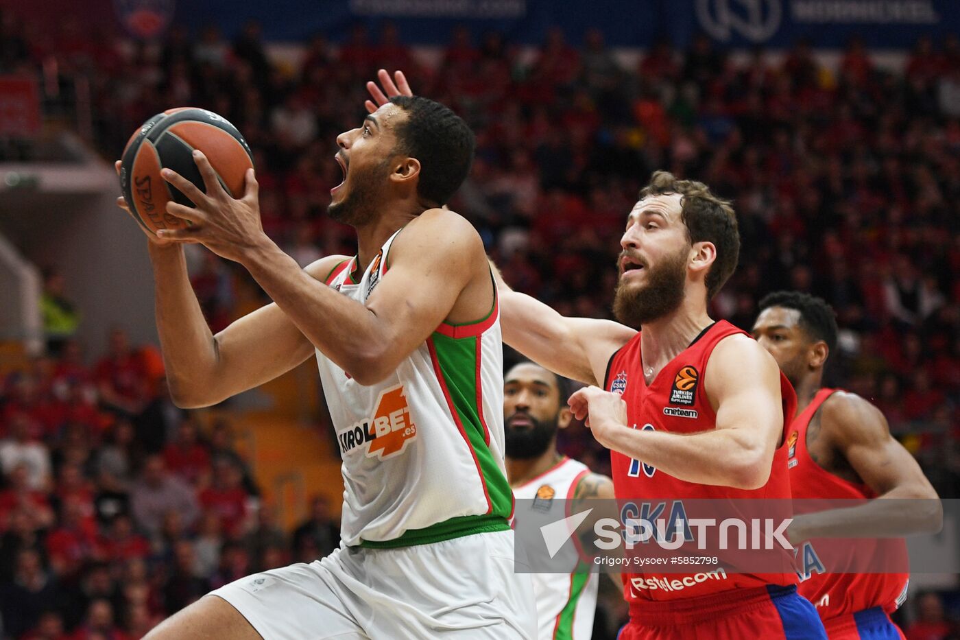 Russia Basketball Euroleague CSKA - Baskonia