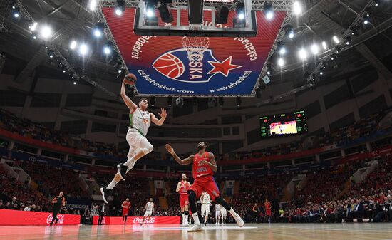 Russia Basketball Euroleague CSKA - Baskonia