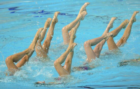 Russia Artistic Swimming World Series Team Tech