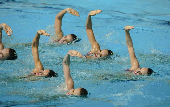 Russia Artistic Swimming World Series Team Tech