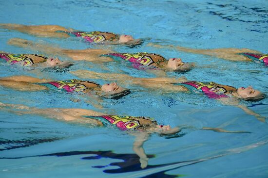 Russia Artistic Swimming World Series Team Tech