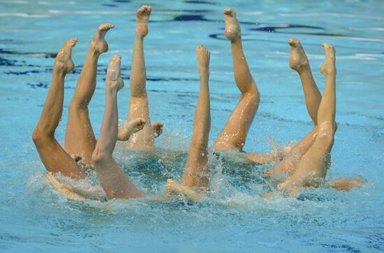 Russia Artistic Swimming World Series Team Tech