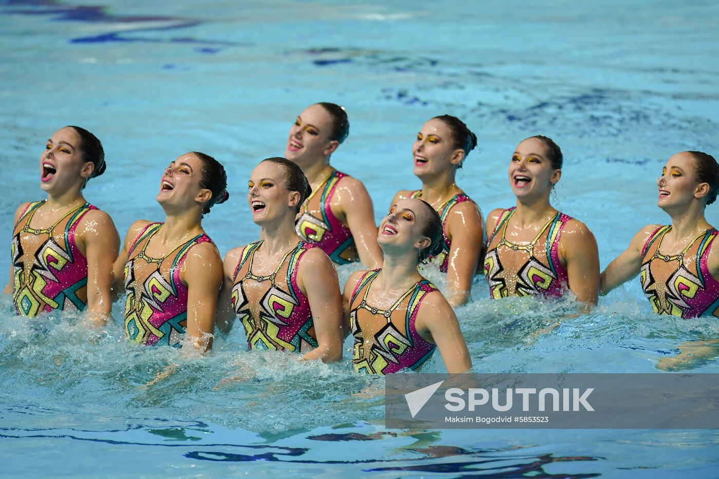 Russia Artistic Swimming World Series Team Tech