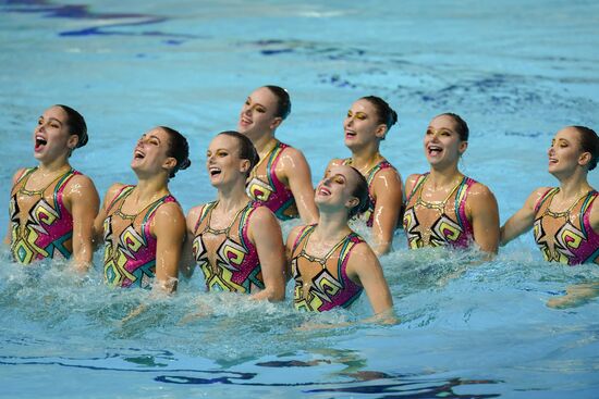 Russia Artistic Swimming World Series Team Tech