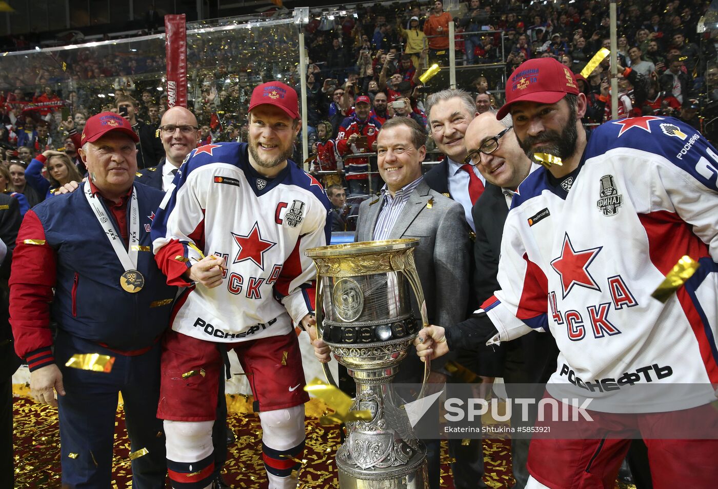 Russia Ice Hockey Avangard - CSKA