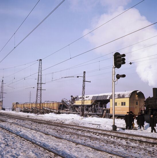 Balashenko railway snow plow
