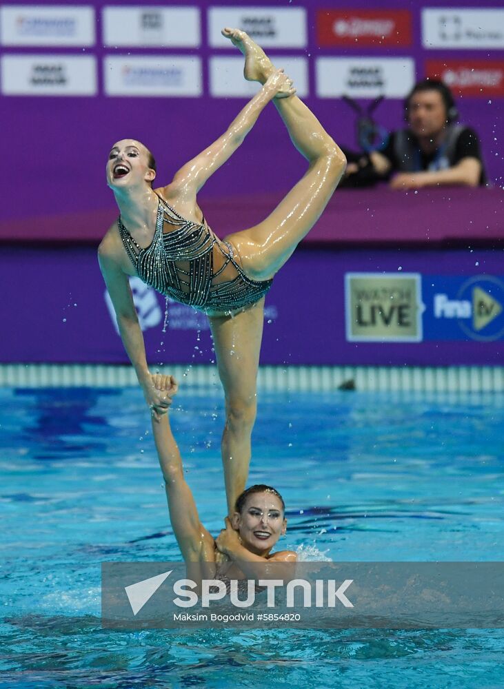 Russia Artistic Swimming World Series Team Free