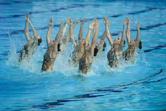 Russia Artistic Swimming World Series Team Free
