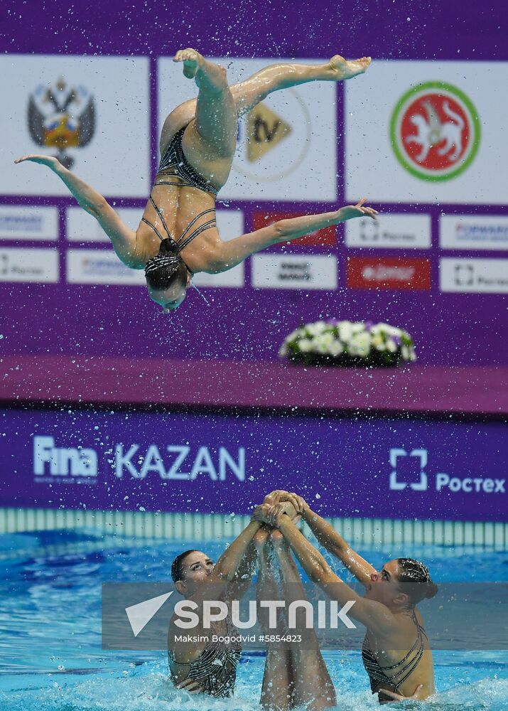 Russia Artistic Swimming World Series Team Free