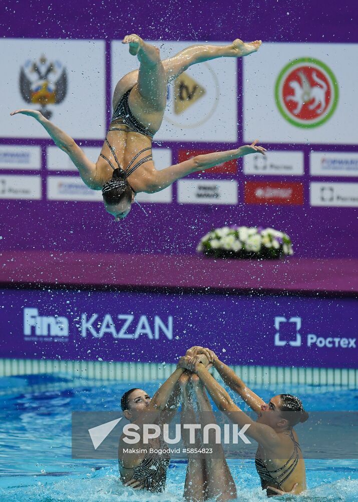 Russia Artistic Swimming World Series Team Free