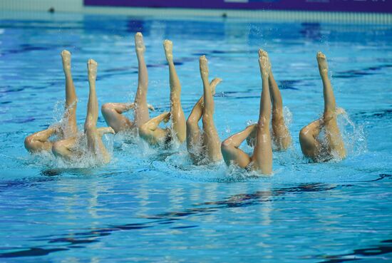 Russia Artistic Swimming World Series Team Free