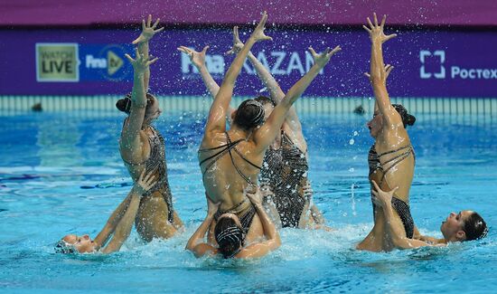 Russia Artistic Swimming World Series Team Free