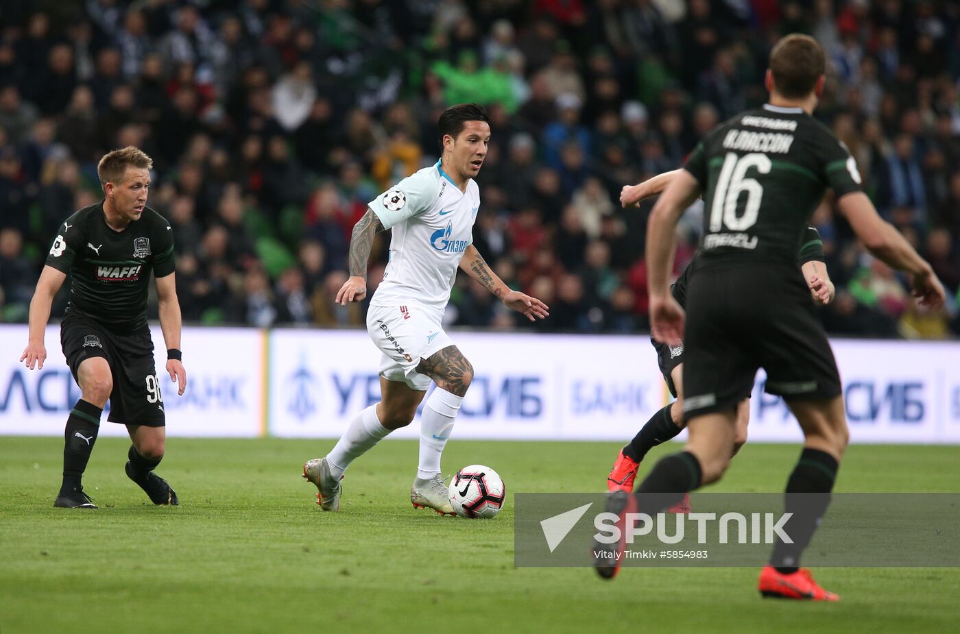 Russia Soccer Premier-League Krasnodar-Zenit