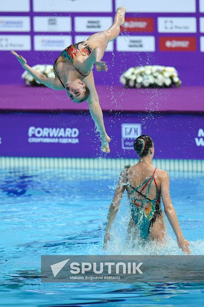 Russia Artistic Swimming World Series Team Free