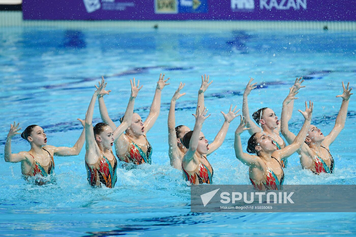 Russia Artistic Swimming World Series Team Free