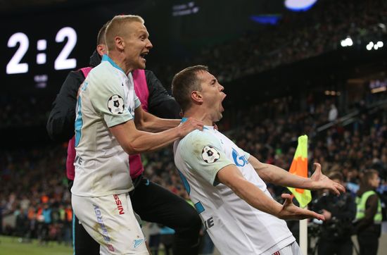 Russia Soccer Premier-League Krasnodar-Zenit