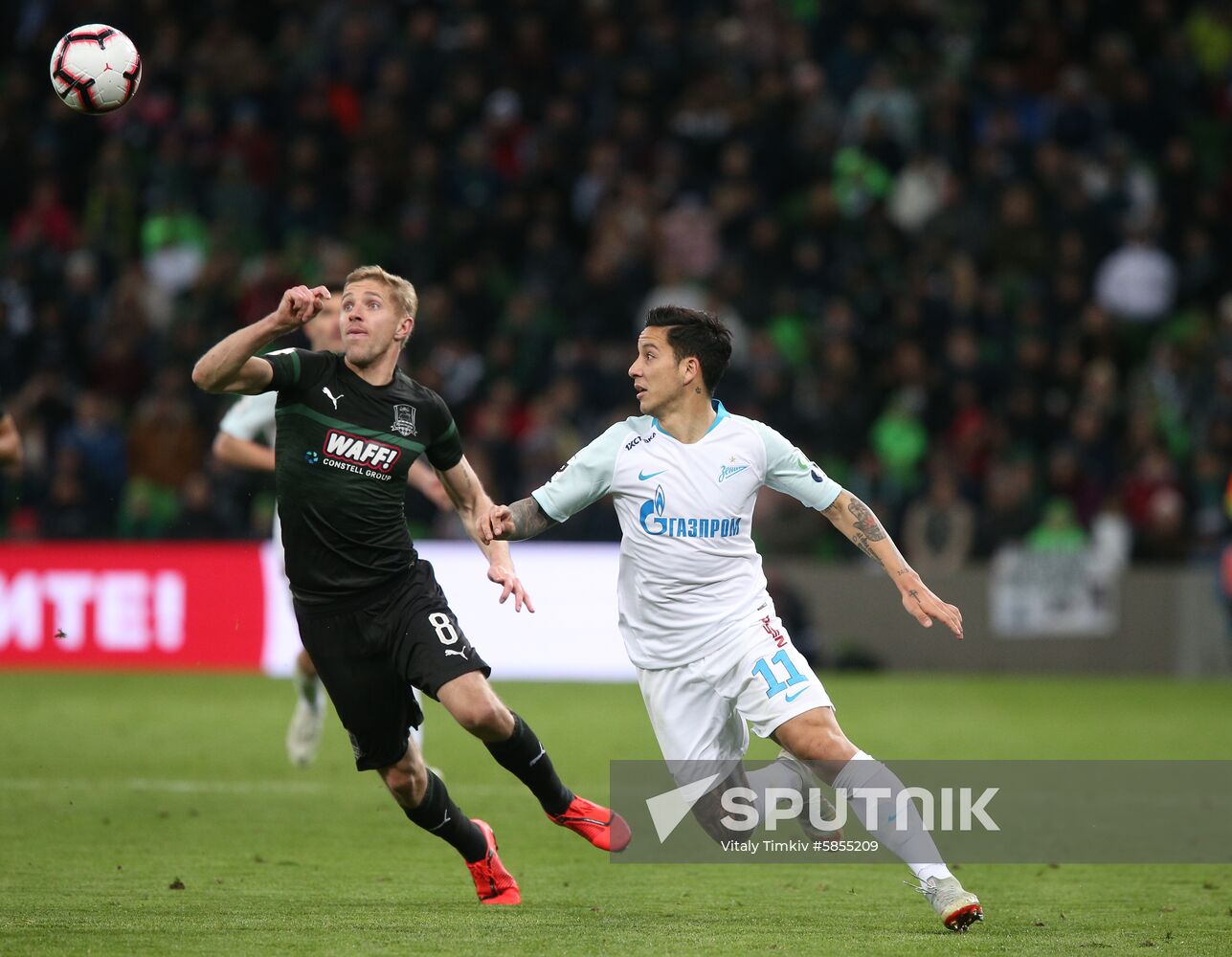 Russia Soccer Premier-League Krasnodar-Zenit